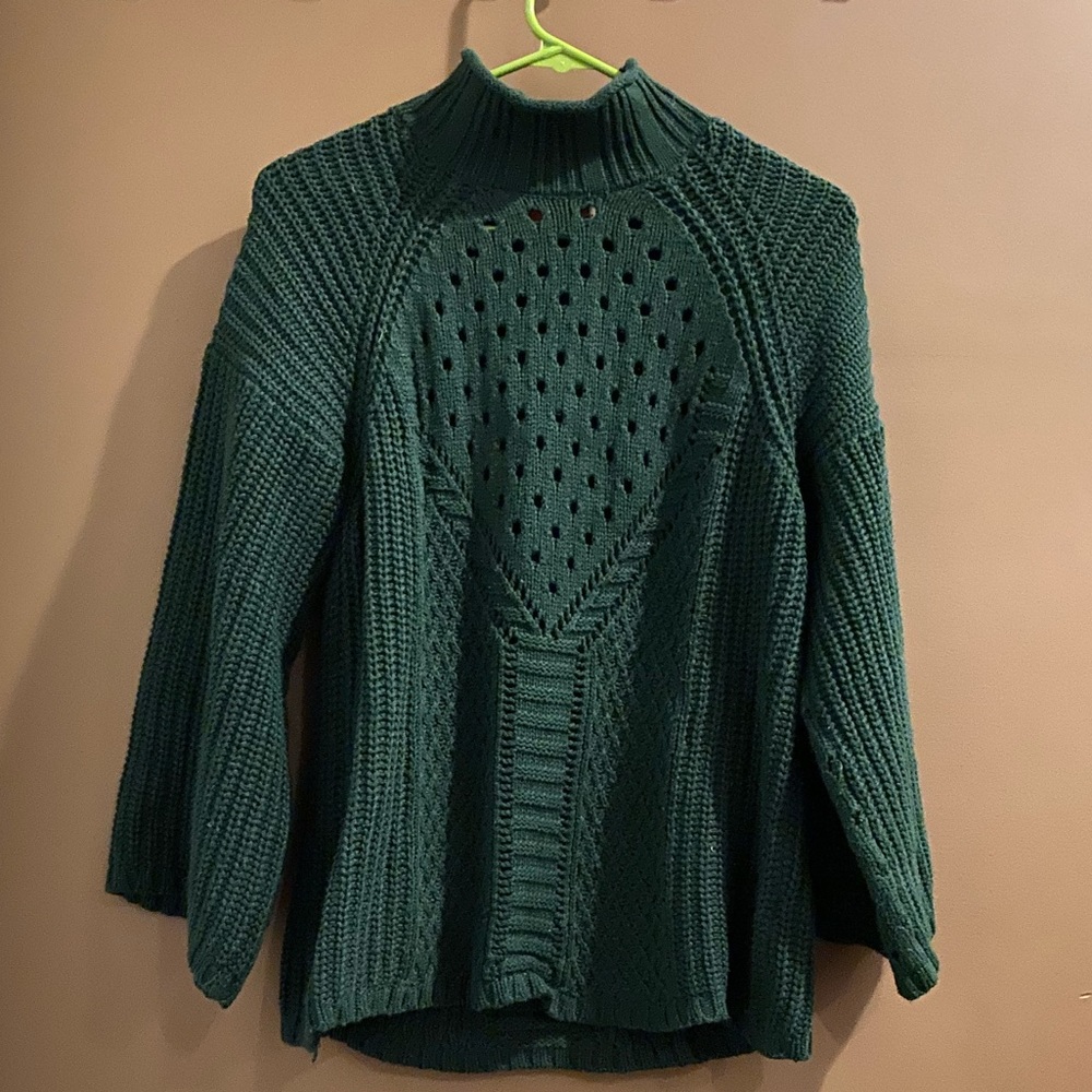Mock neck sweater (Saks Fifth Ave)